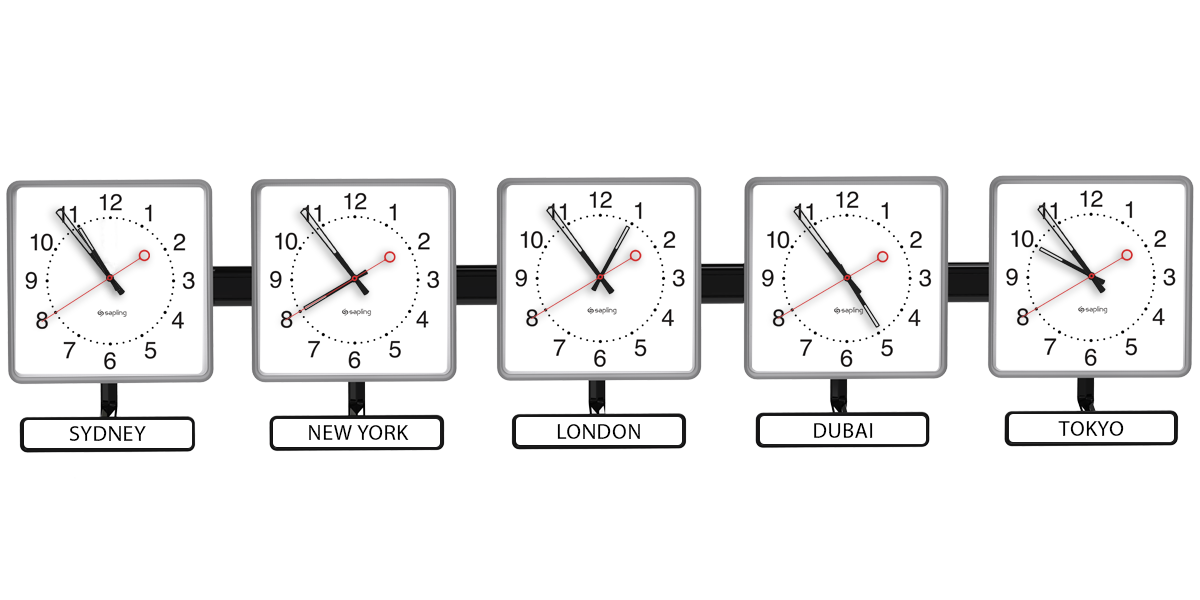 Sapling Digital Clock